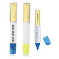 Highlighter With Sticky Note Pad